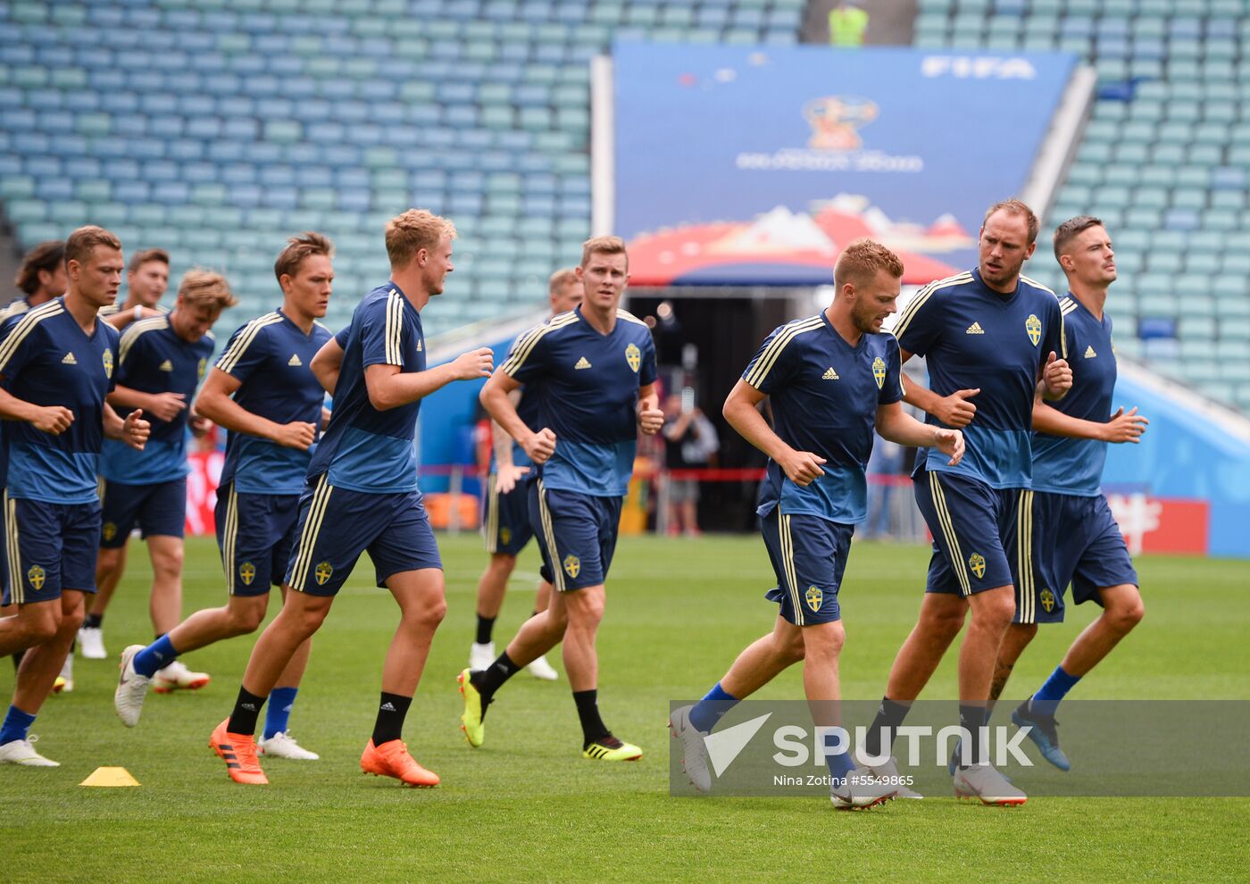 Russia World Cup Sweden Training
