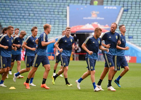 Russia World Cup Sweden Training