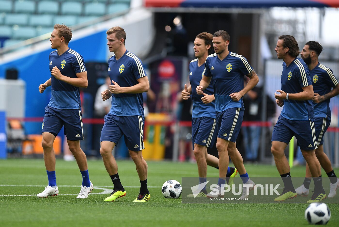 Russia World Cup Sweden Training