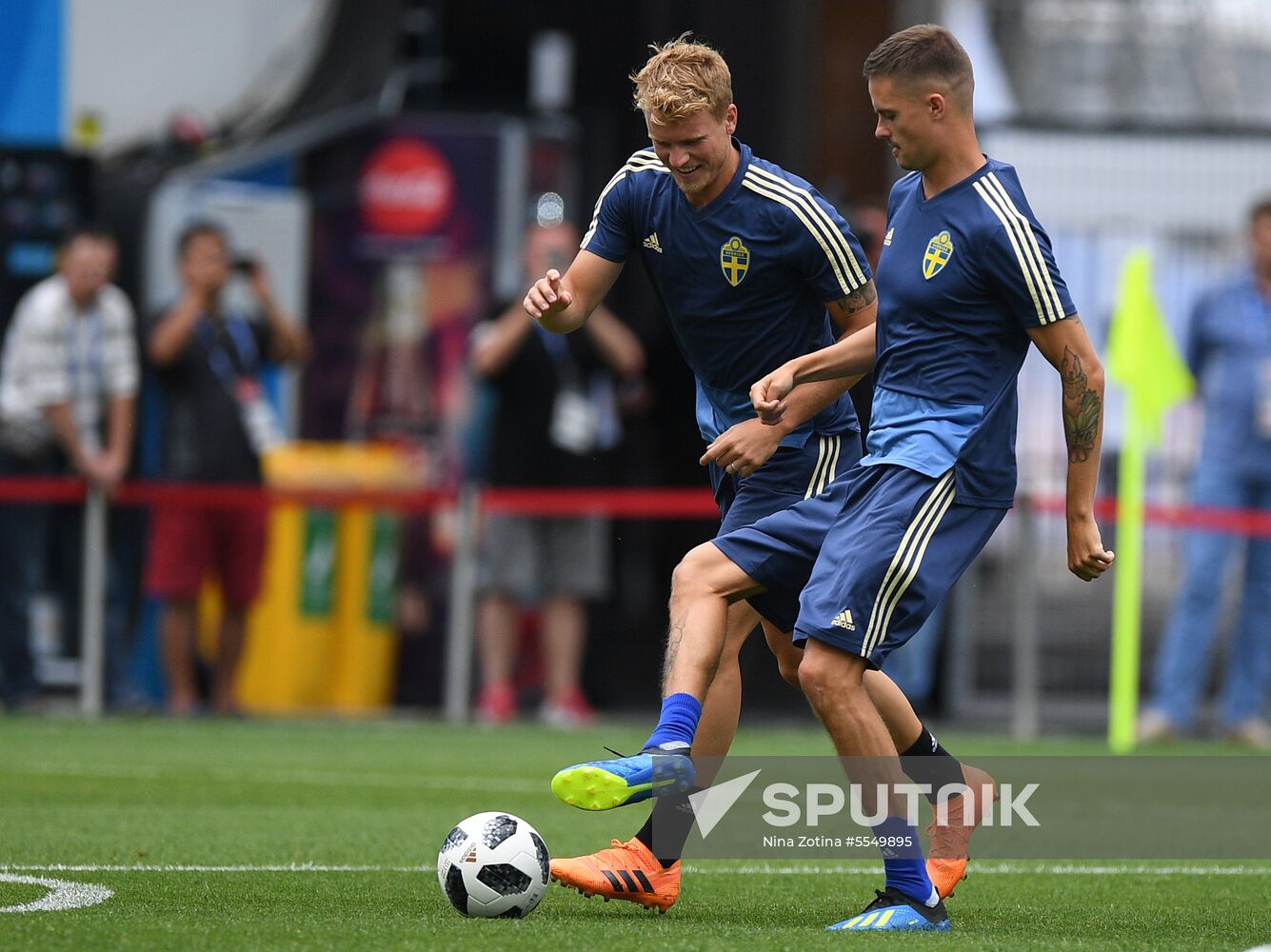 Russia World Cup Sweden Training