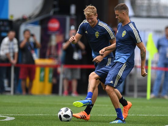 Russia World Cup Sweden Training