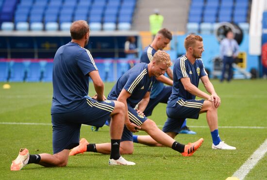 Russia World Cup Sweden Training