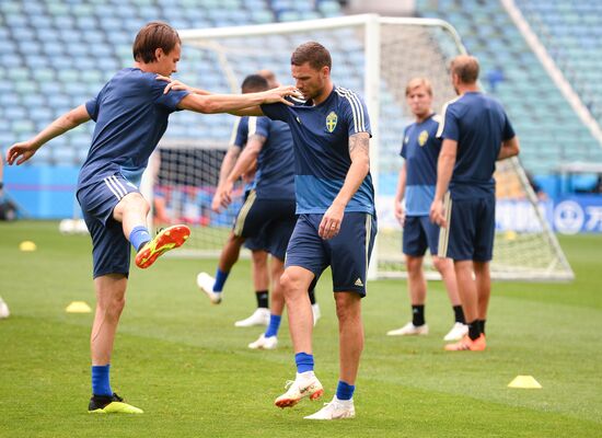 Russia World Cup Sweden Training