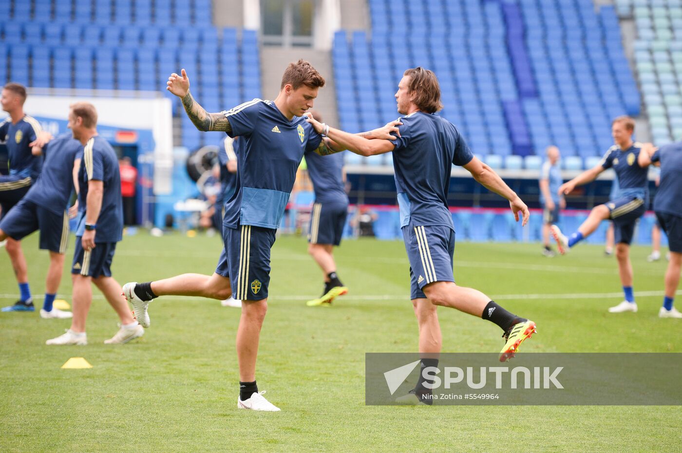 Russia World Cup Sweden Training