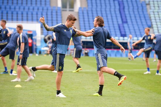 Russia World Cup Sweden Training