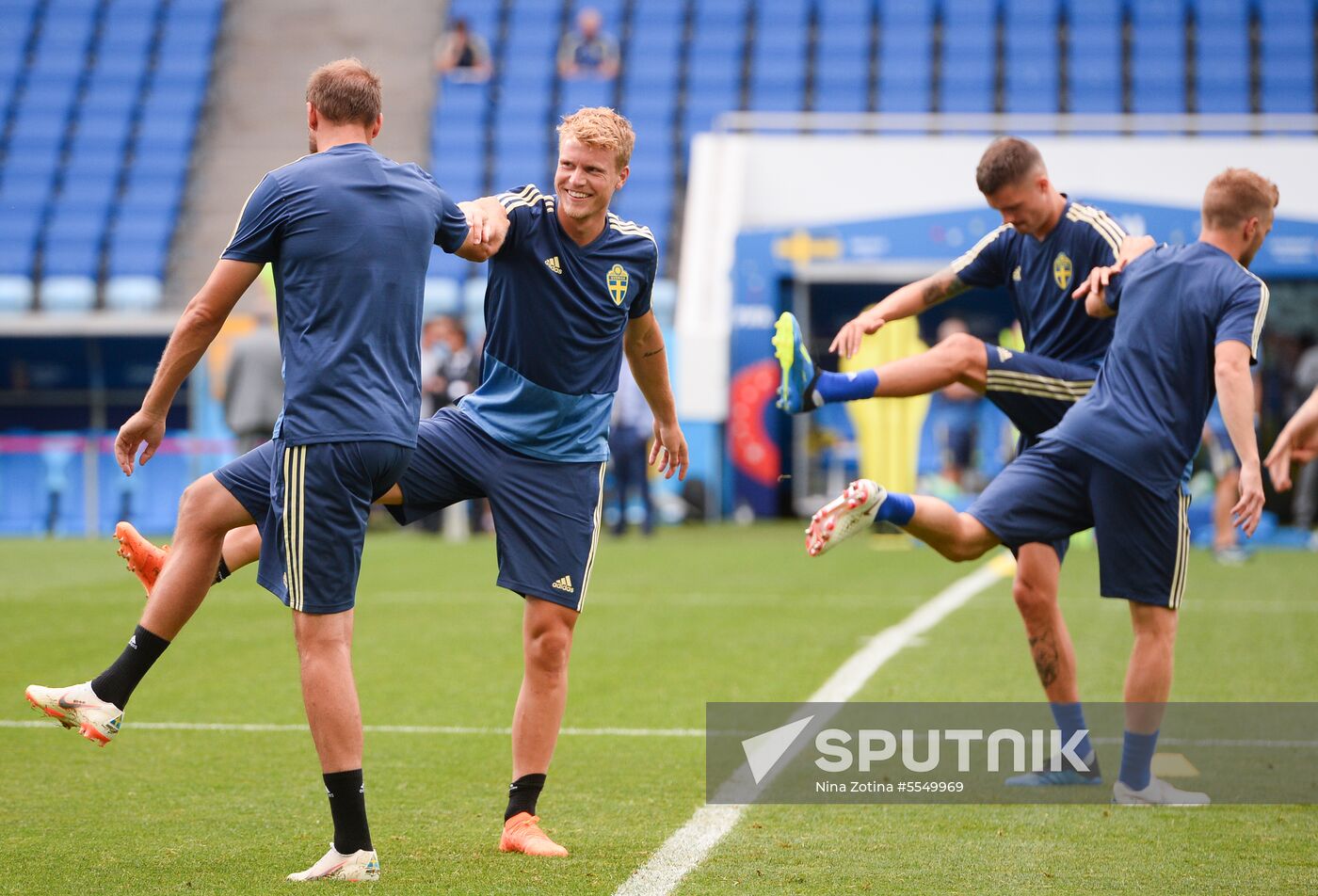 Russia World Cup Sweden Training
