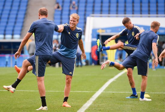 Russia World Cup Sweden Training