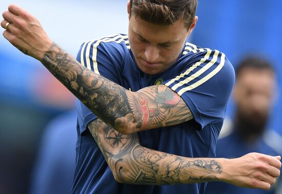 Russia World Cup Sweden Training
