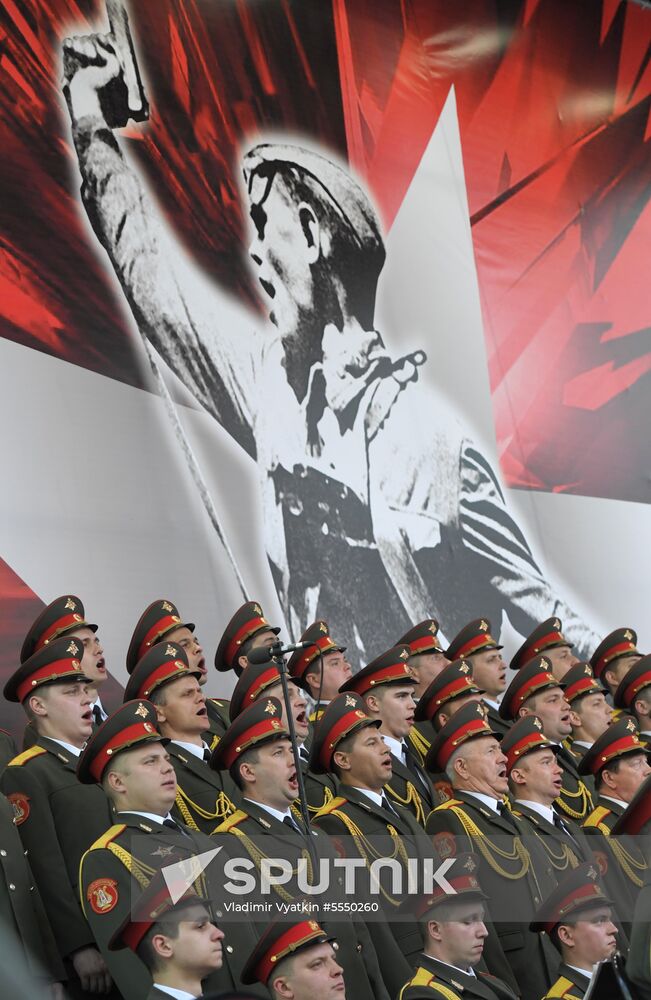 June 22, 1941. Moscow. Belorussky Railway Station patriotic campaign