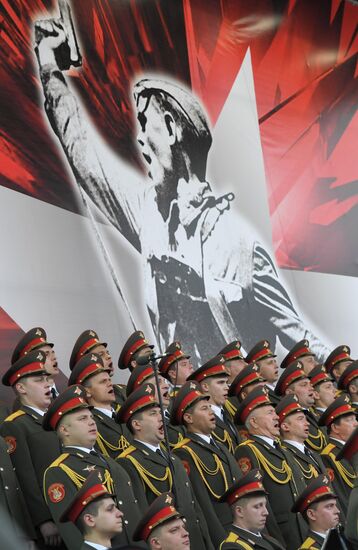 June 22, 1941. Moscow. Belorussky Railway Station patriotic campaign