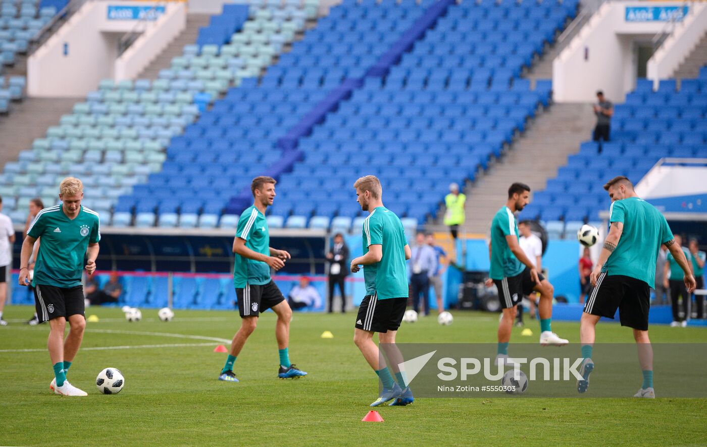 Russia World Cup Germany Training