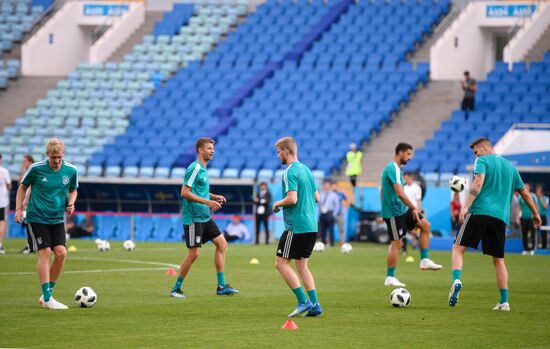 Russia World Cup Germany Training