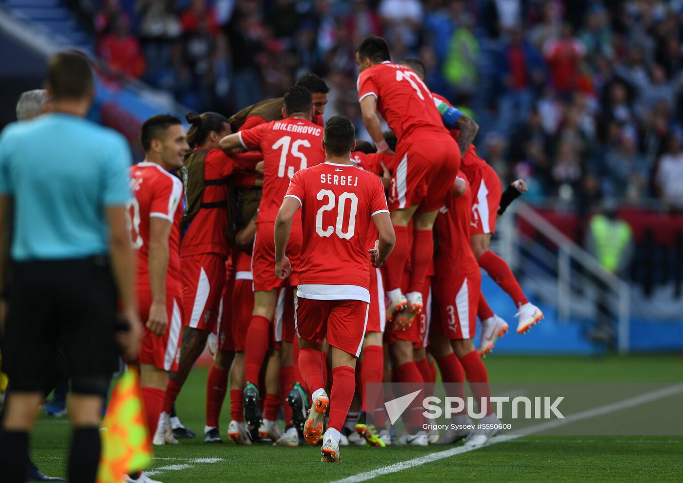 Russia World Cup Serbia - Switzerland