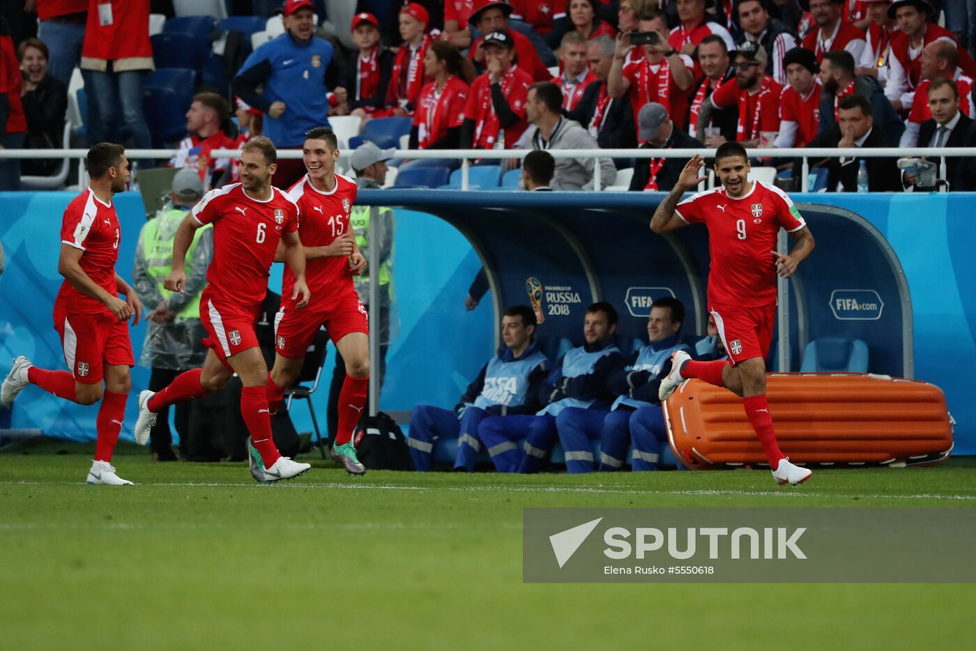 Russia World Cup Serbia - Switzerland