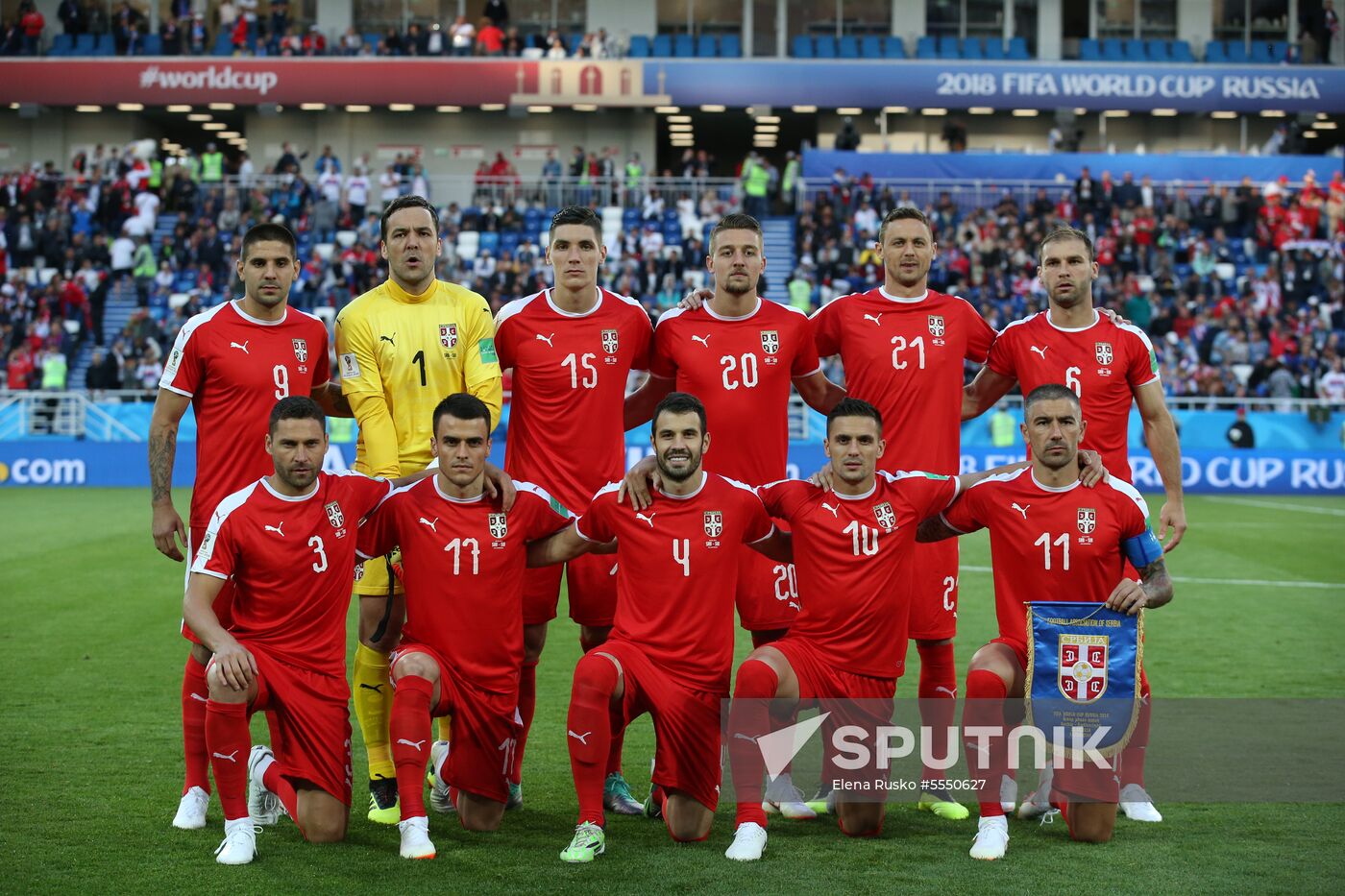 Russia World Cup Serbia - Switzerland