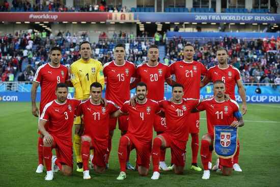 Russia World Cup Serbia - Switzerland