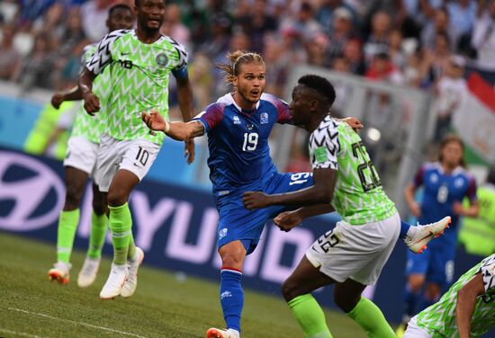 Russia World Cup Nigeria - Iceland