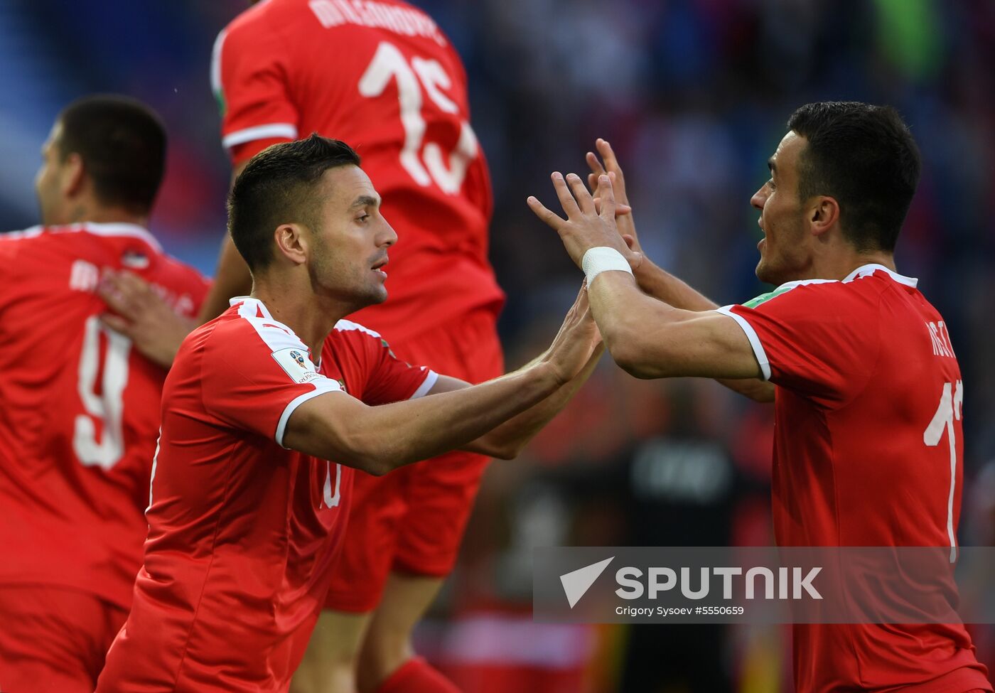 Russia World Cup Serbia - Switzerland