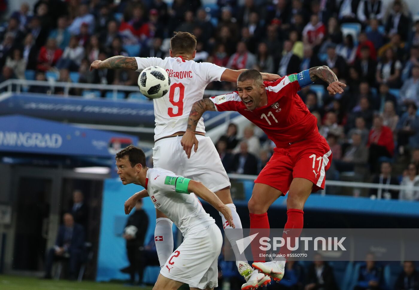 Russia World Cup Serbia - Switzerland