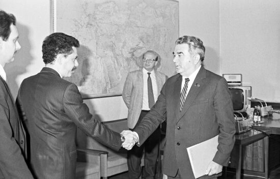 Nicaraguan parliamentarians visit USSR