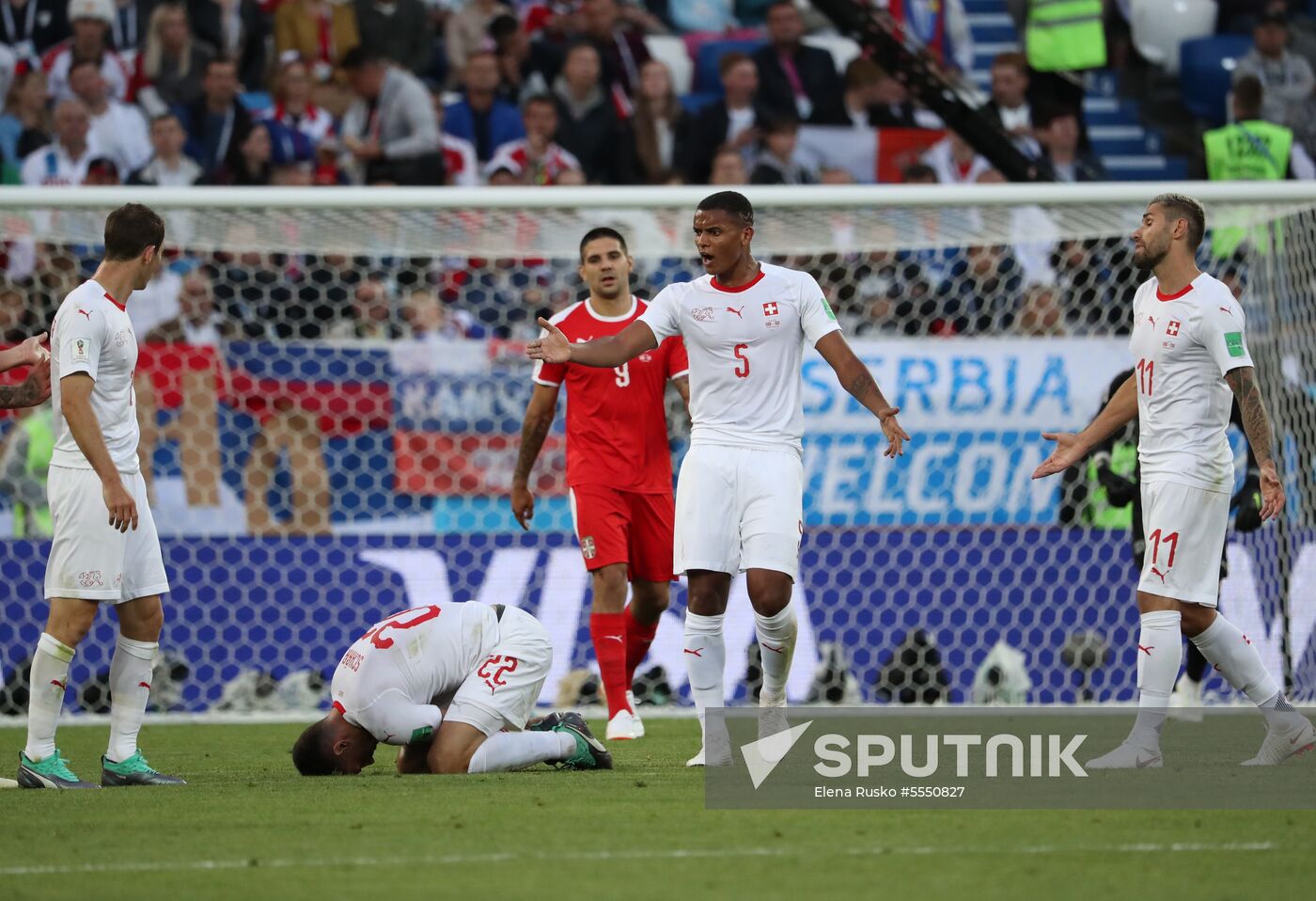 Russia World Cup Serbia - Switzerland