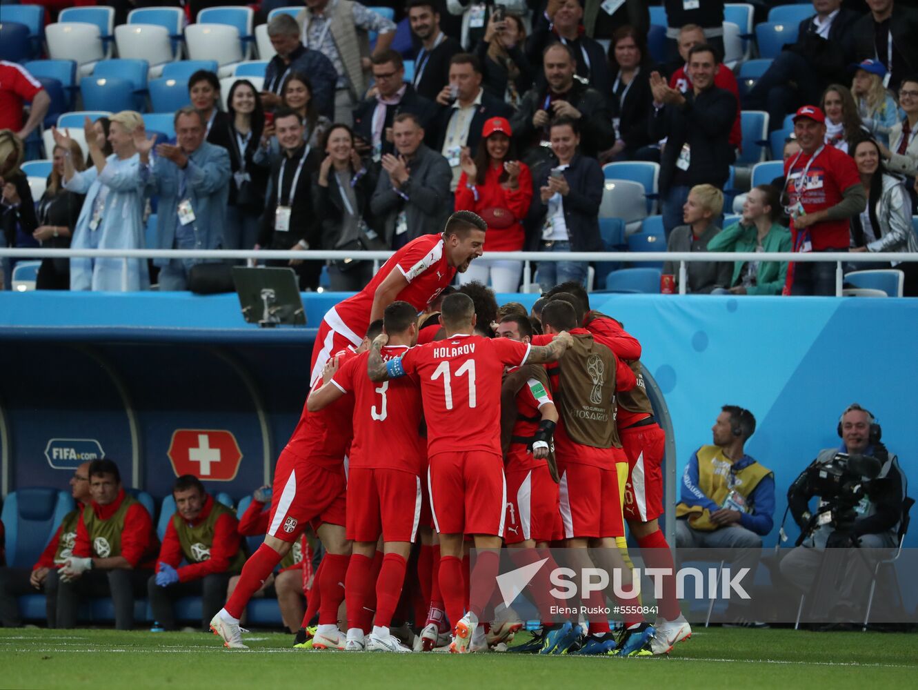 Russia World Cup Serbia - Switzerland
