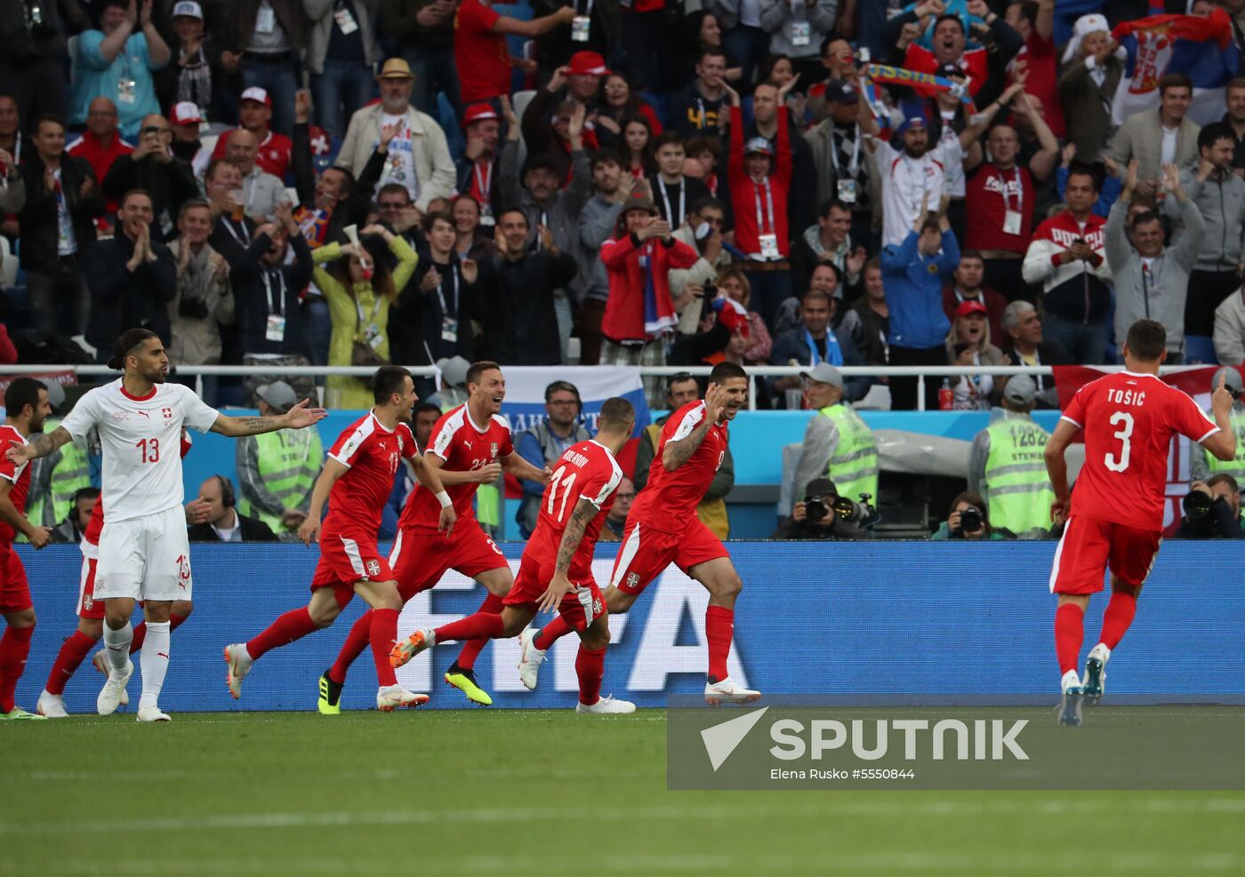 Russia World Cup Serbia - Switzerland