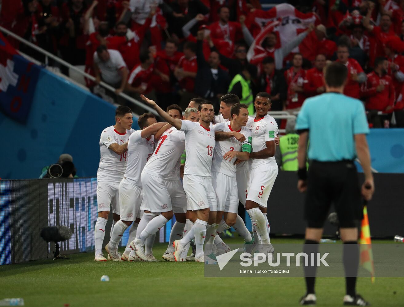 Russia World Cup Serbia - Switzerland