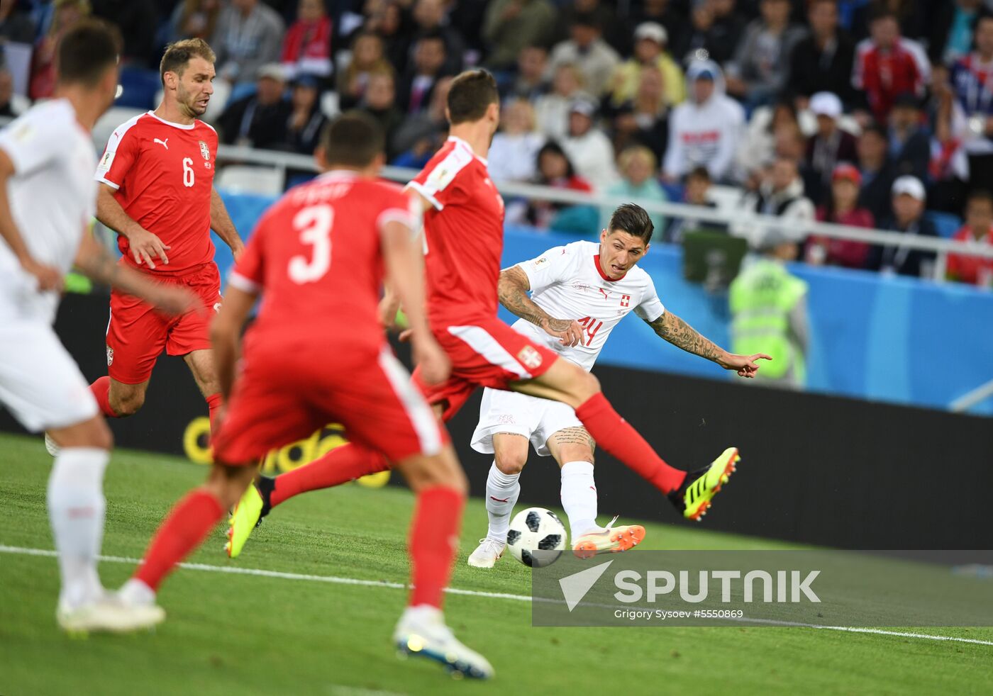 Russia World Cup Serbia - Switzerland