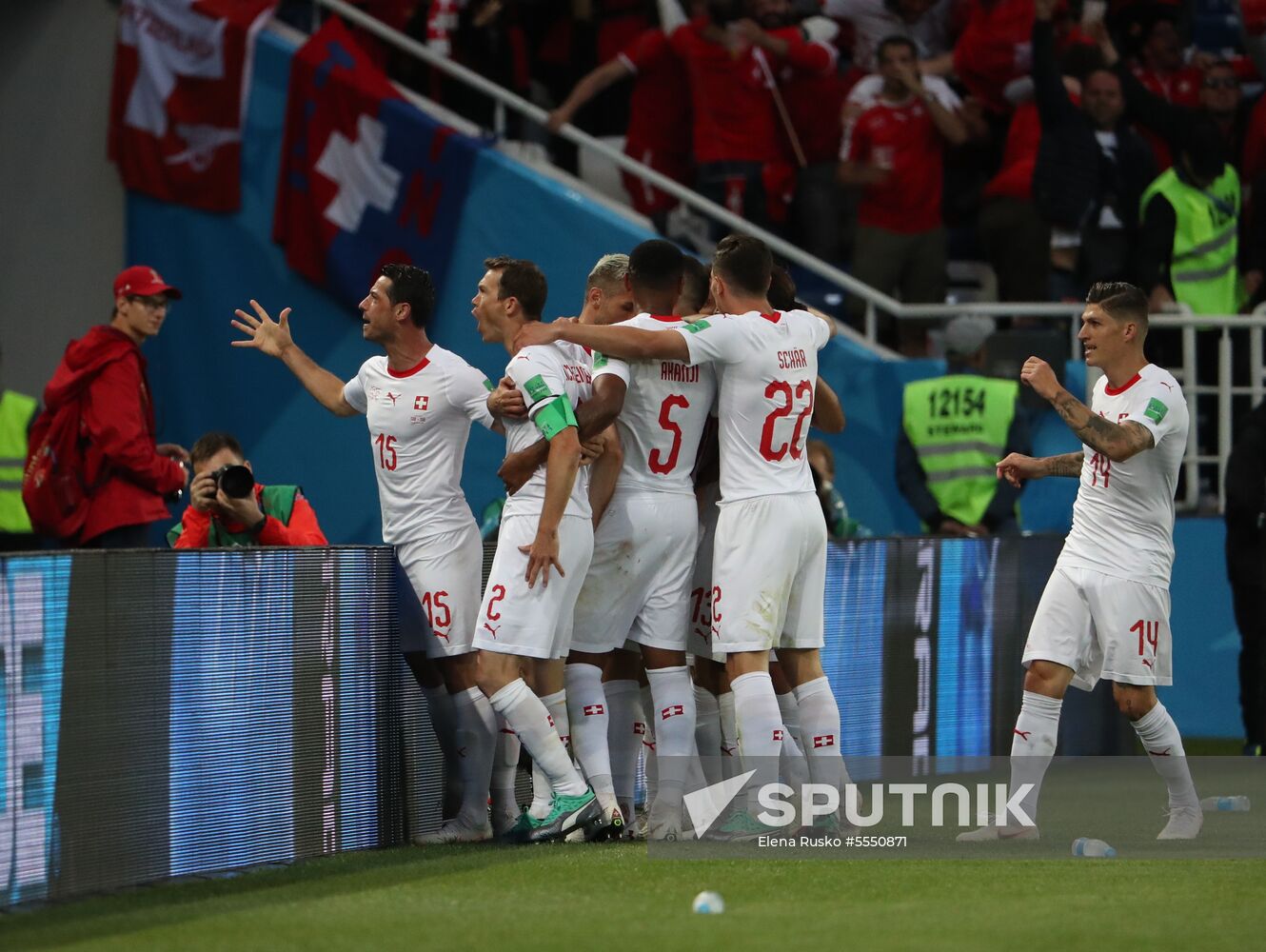 Russia World Cup Serbia - Switzerland