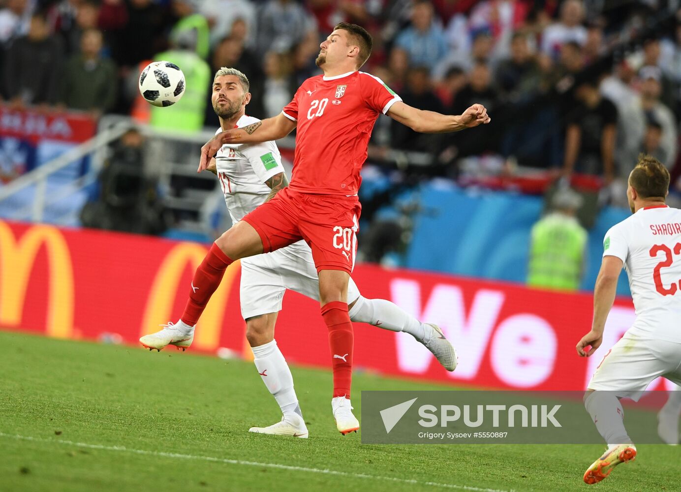 Russia World Cup Serbia - Switzerland