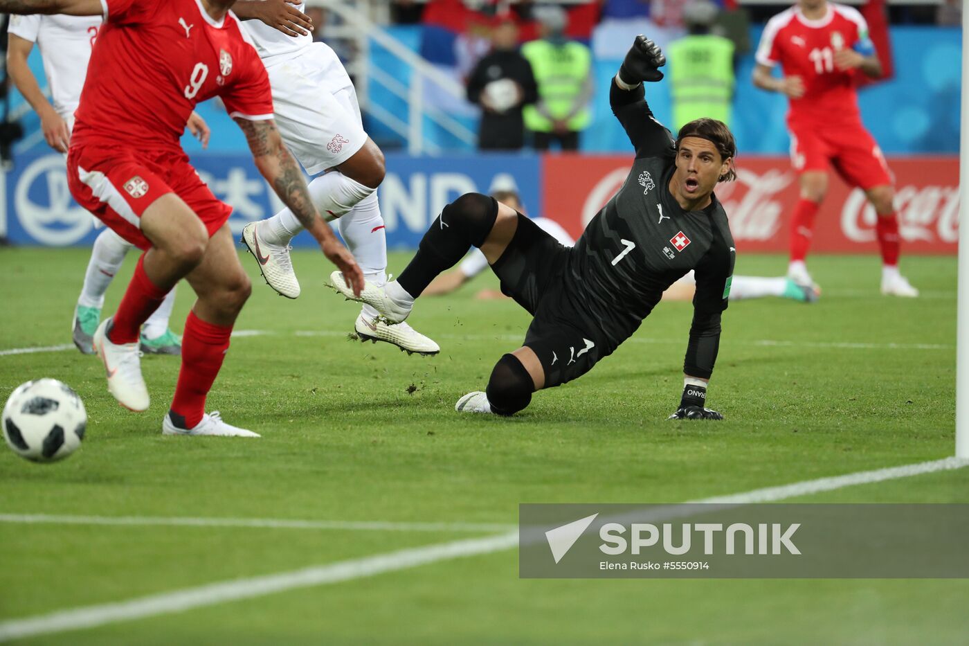 Russia World Cup Serbia - Switzerland
