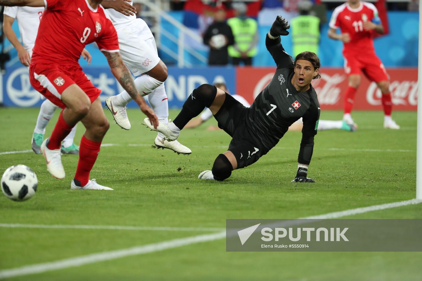 Russia World Cup Serbia - Switzerland