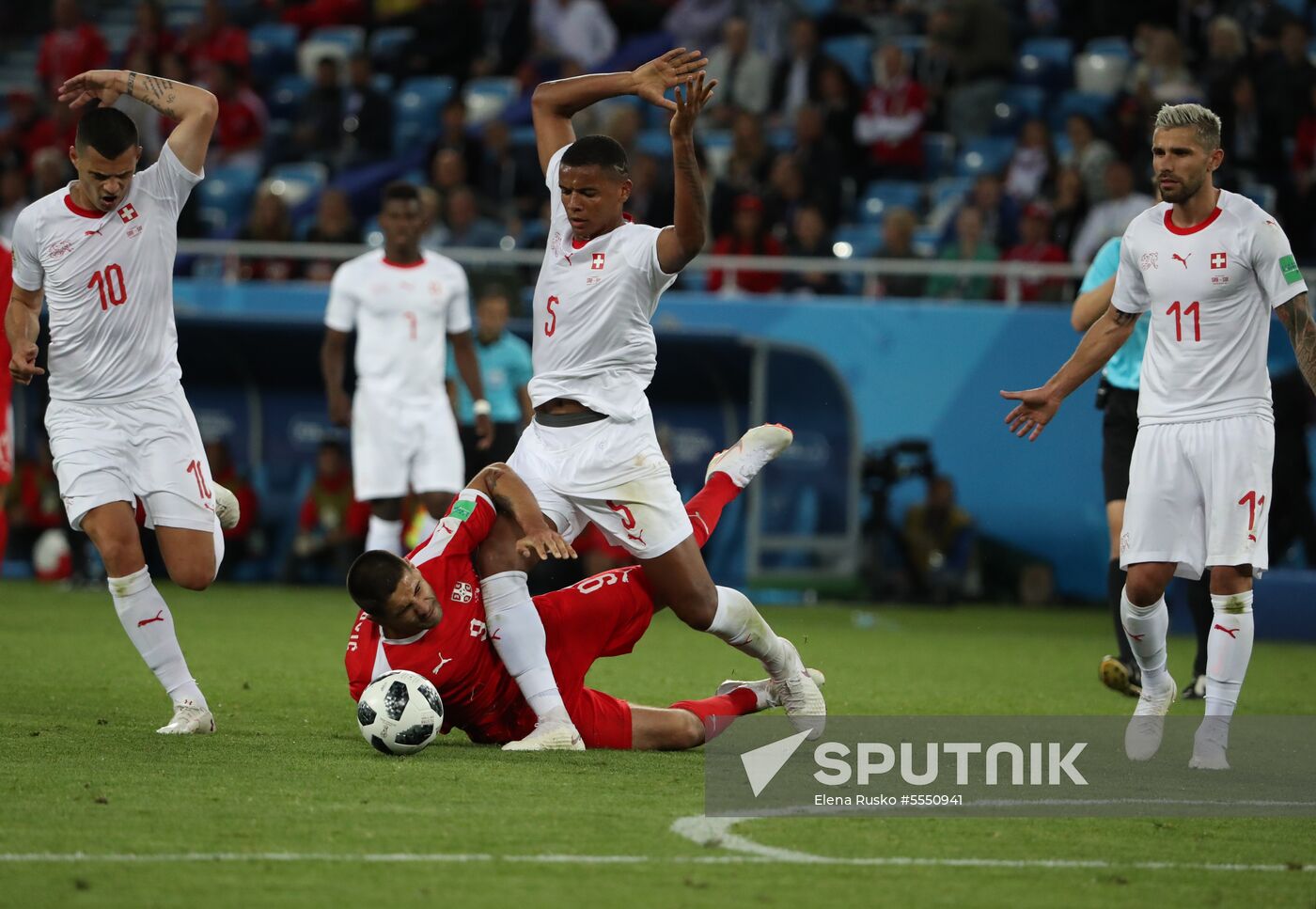 Russia World Cup Serbia - Switzerland