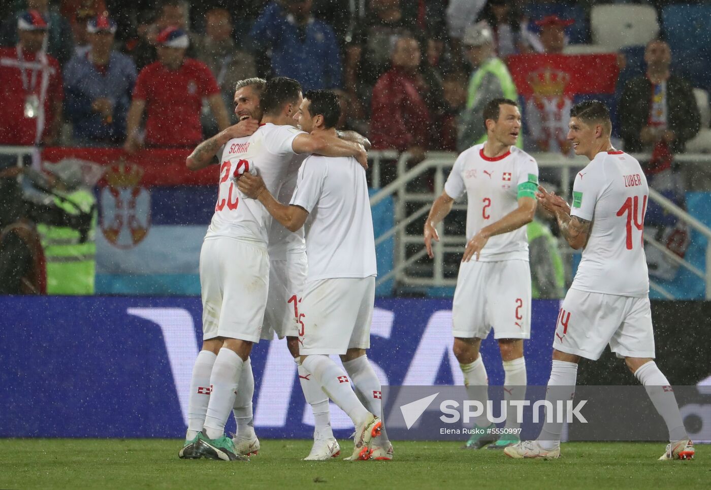 Russia World Cup Serbia - Switzerland