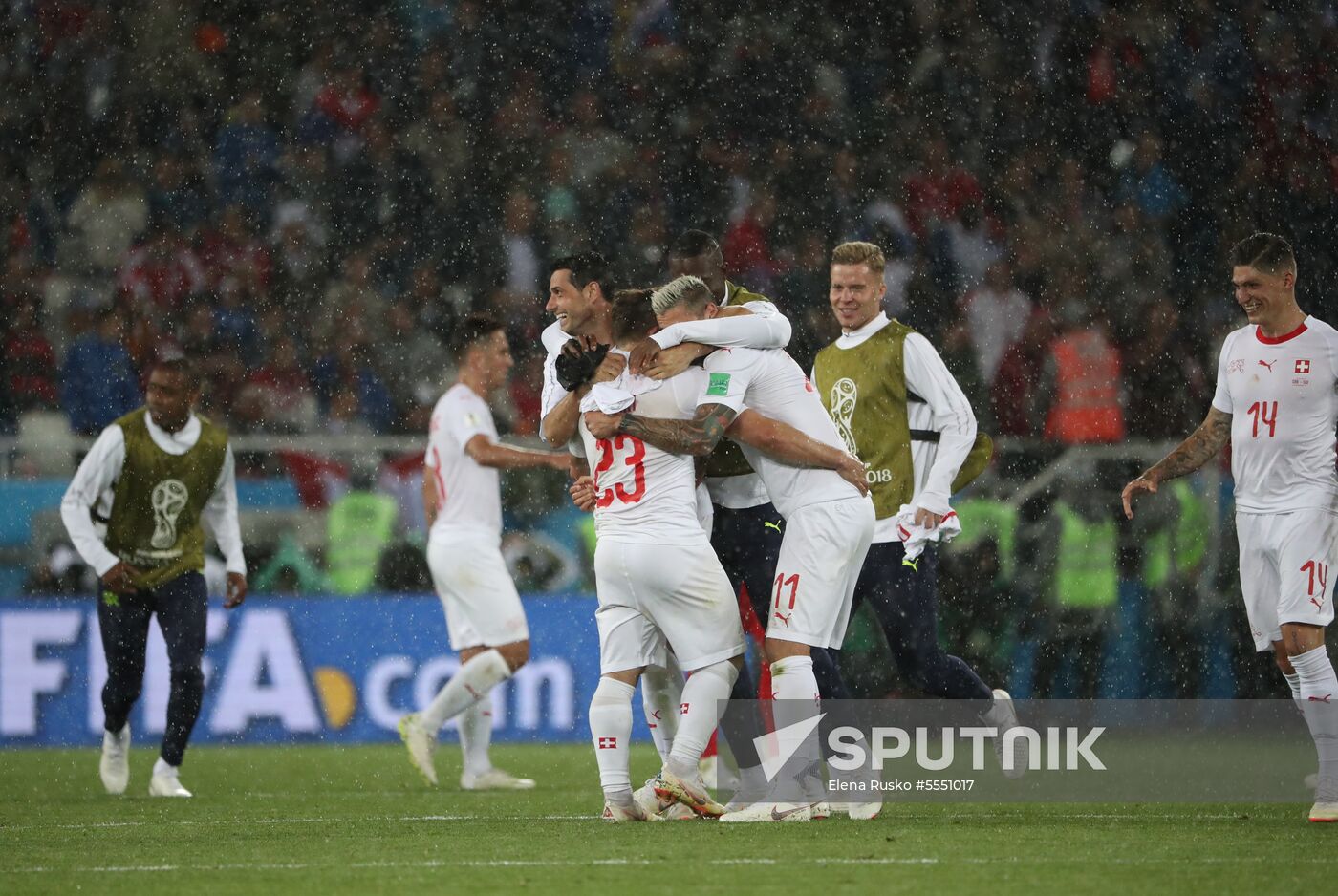 Russia World Cup Serbia - Switzerland