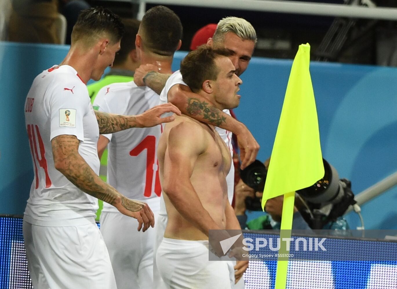 Russia World Cup Serbia - Switzerland