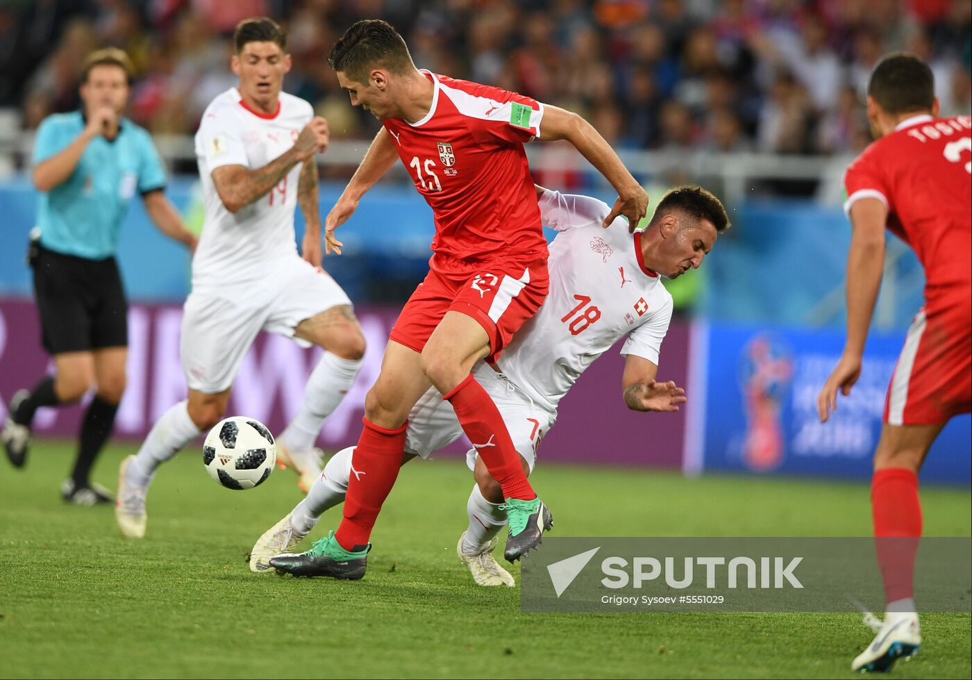 Russia World Cup Serbia - Switzerland