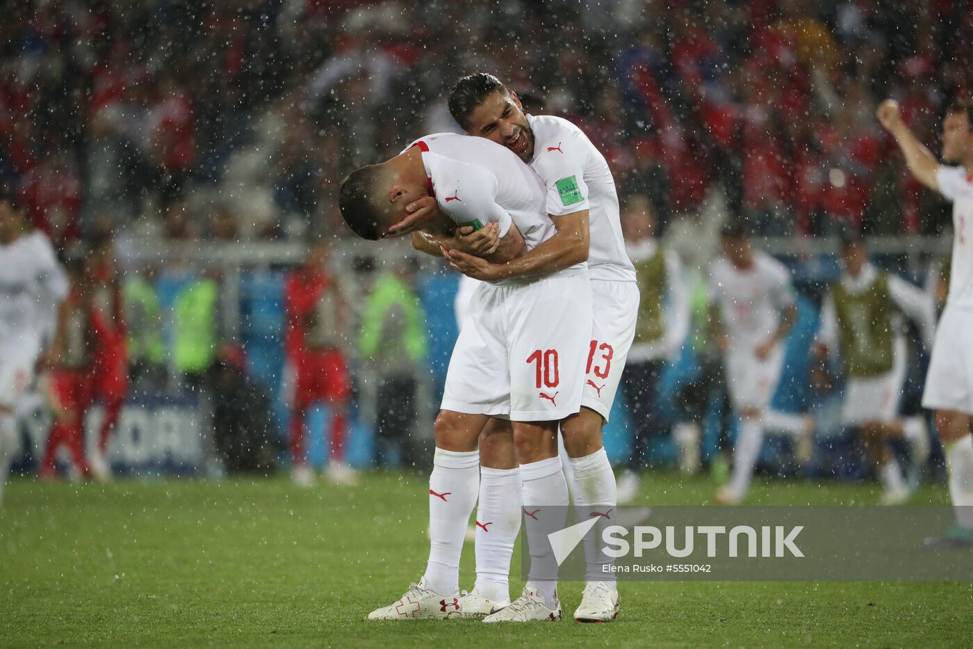 Russia World Cup Serbia - Switzerland