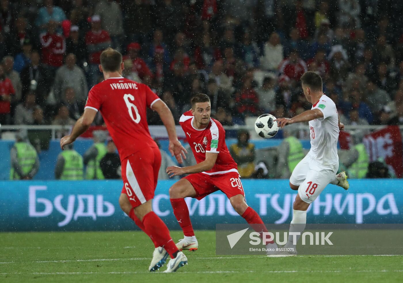 Russia World Cup Serbia - Switzerland