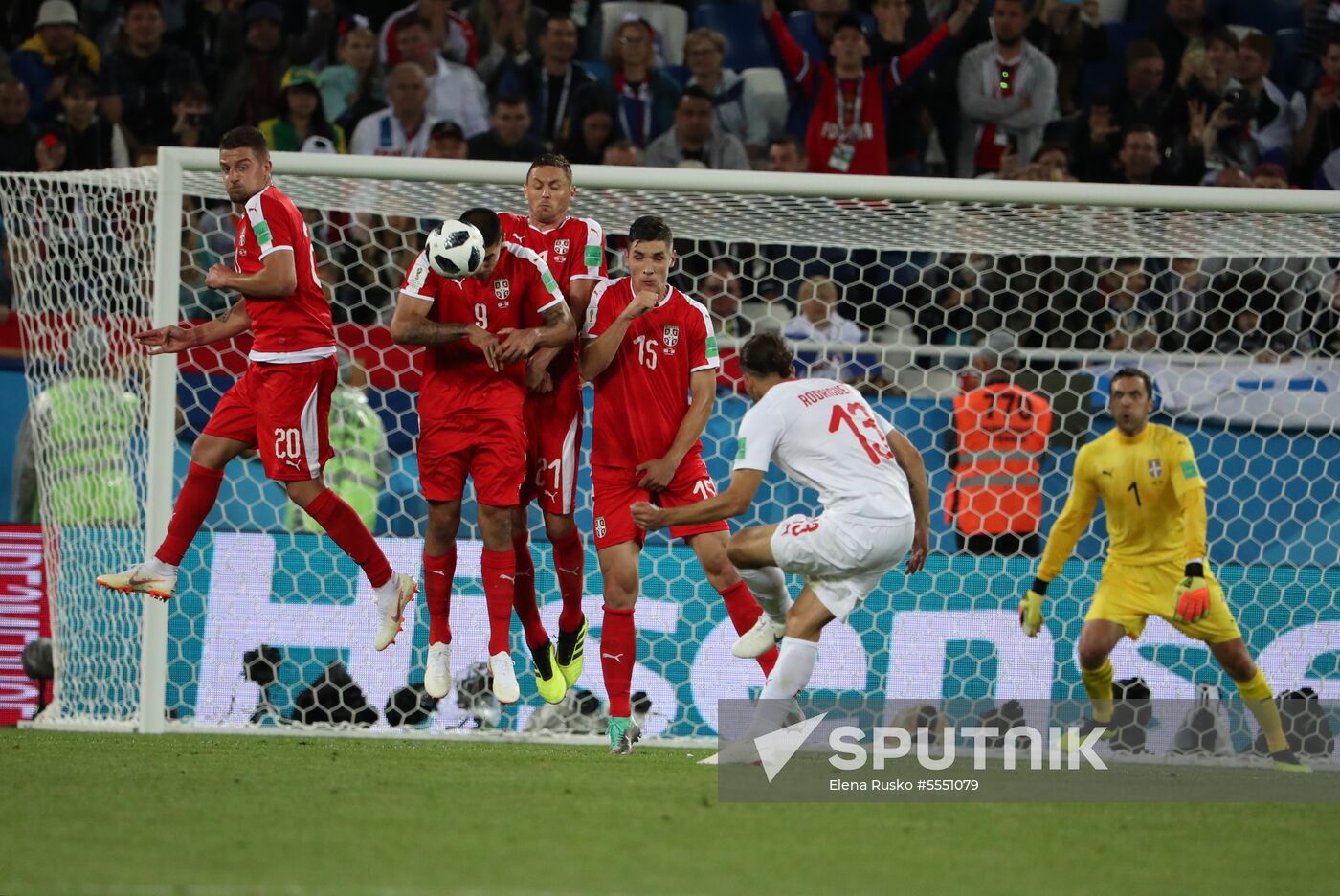 Russia World Cup Serbia - Switzerland