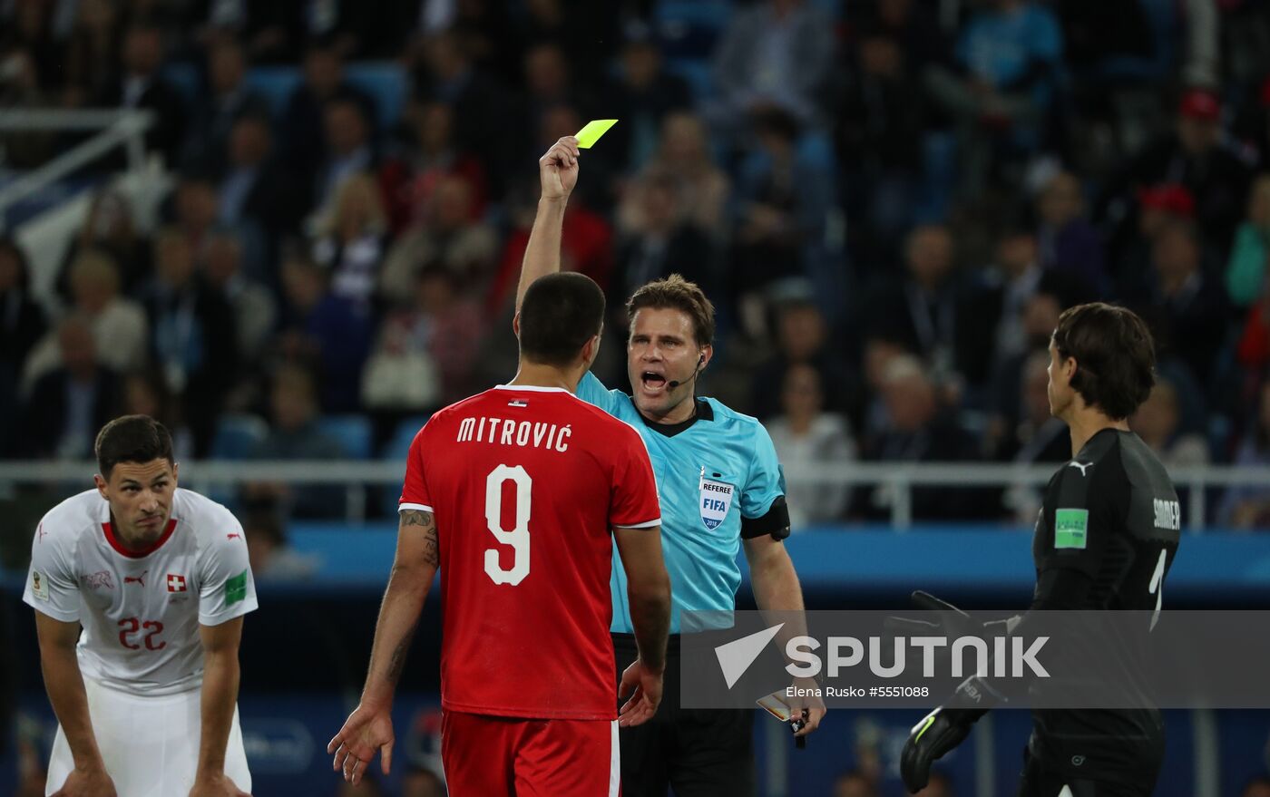 Russia World Cup Serbia - Switzerland