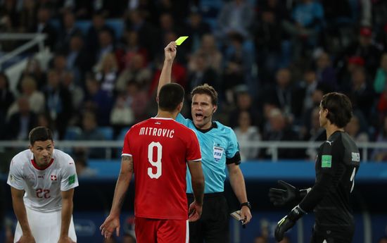 Russia World Cup Serbia - Switzerland