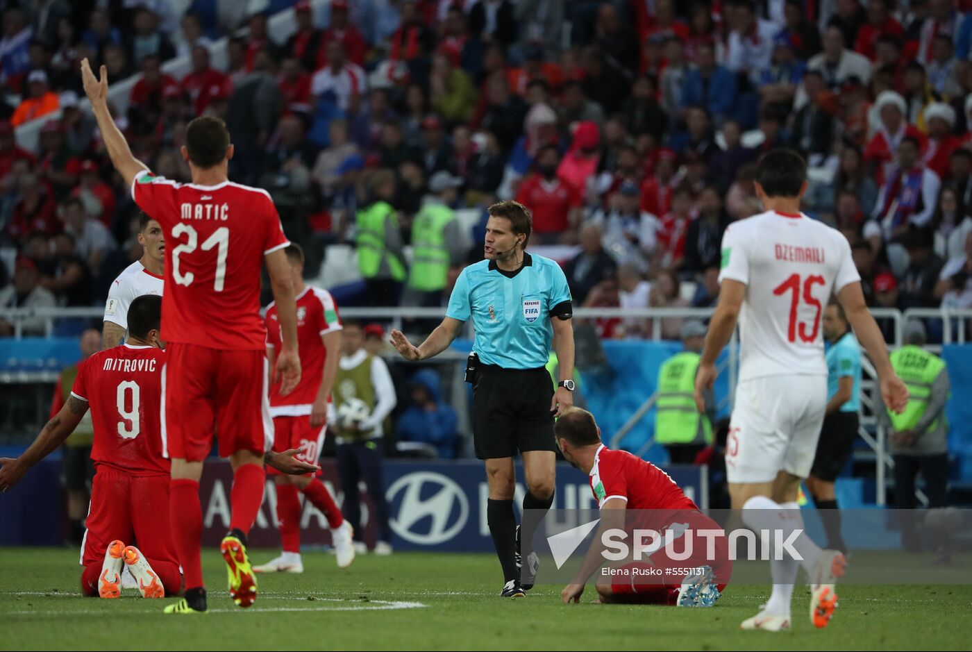 Russia World Cup Serbia - Switzerland