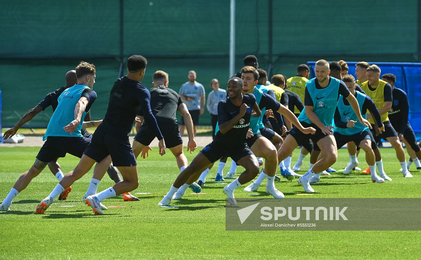 Russia World Cup England Training