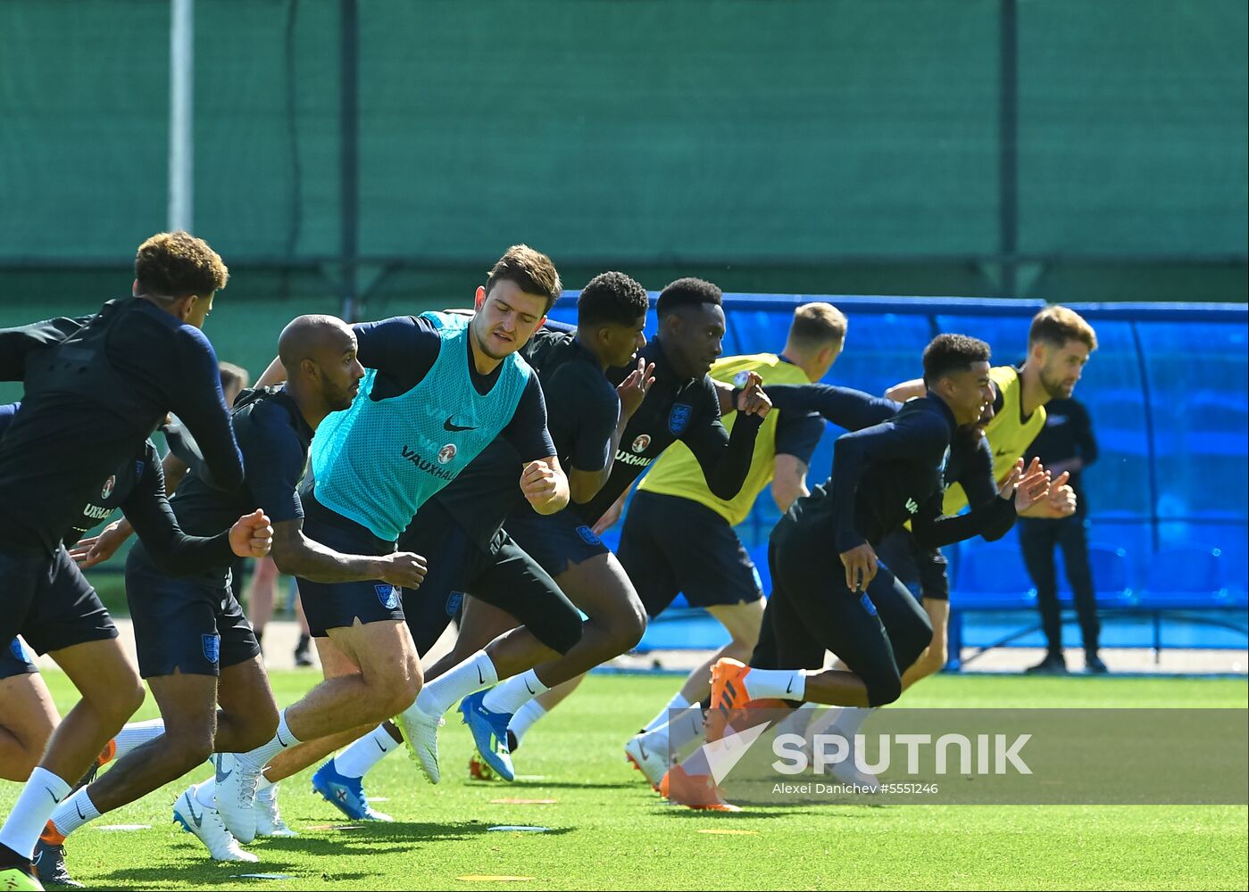 Russia World Cup England Training