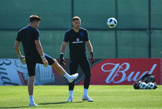 Russia World Cup England Training