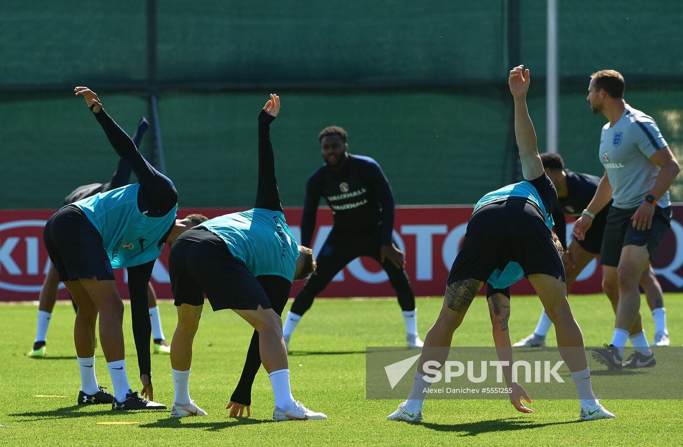 Russia World Cup England Training