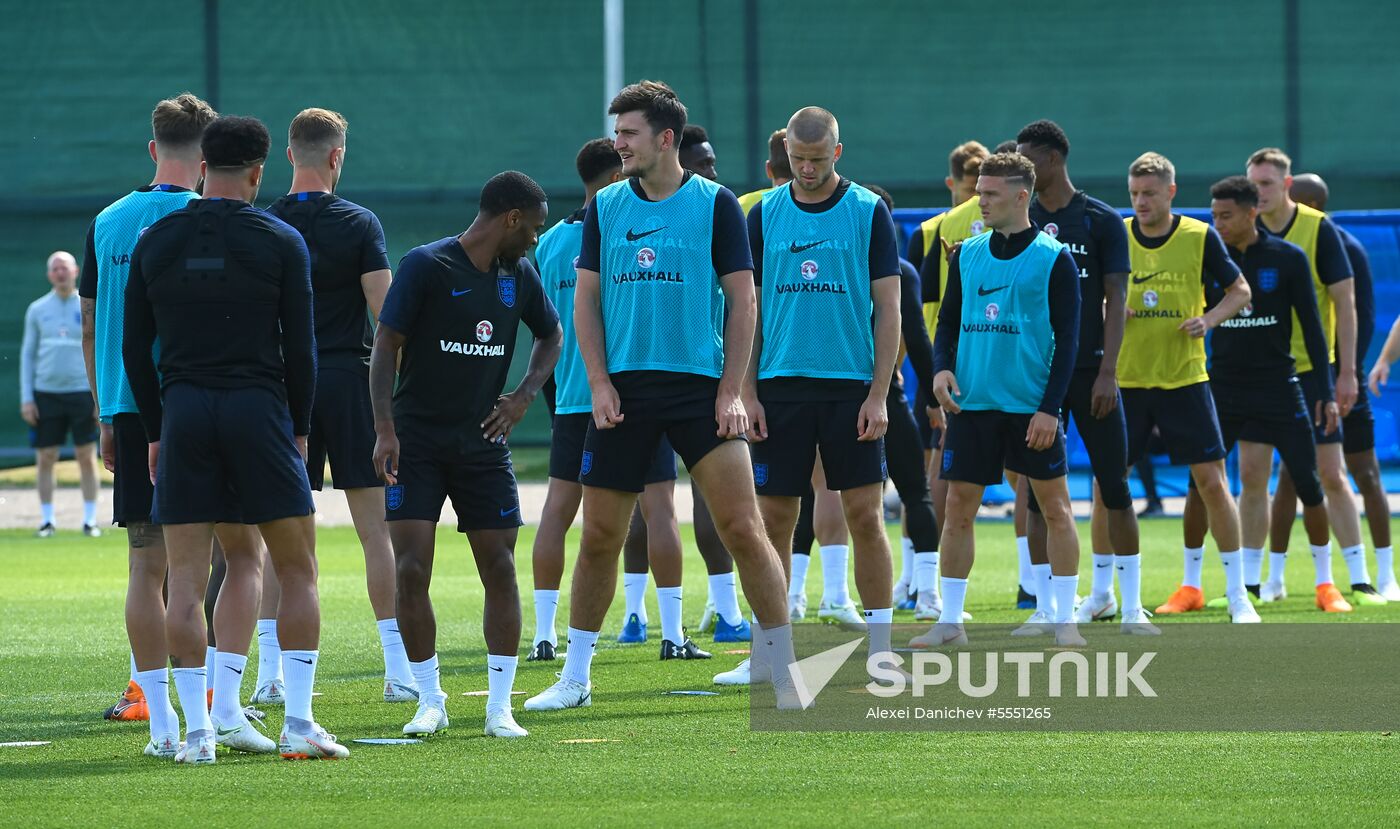 Russia World Cup England Training