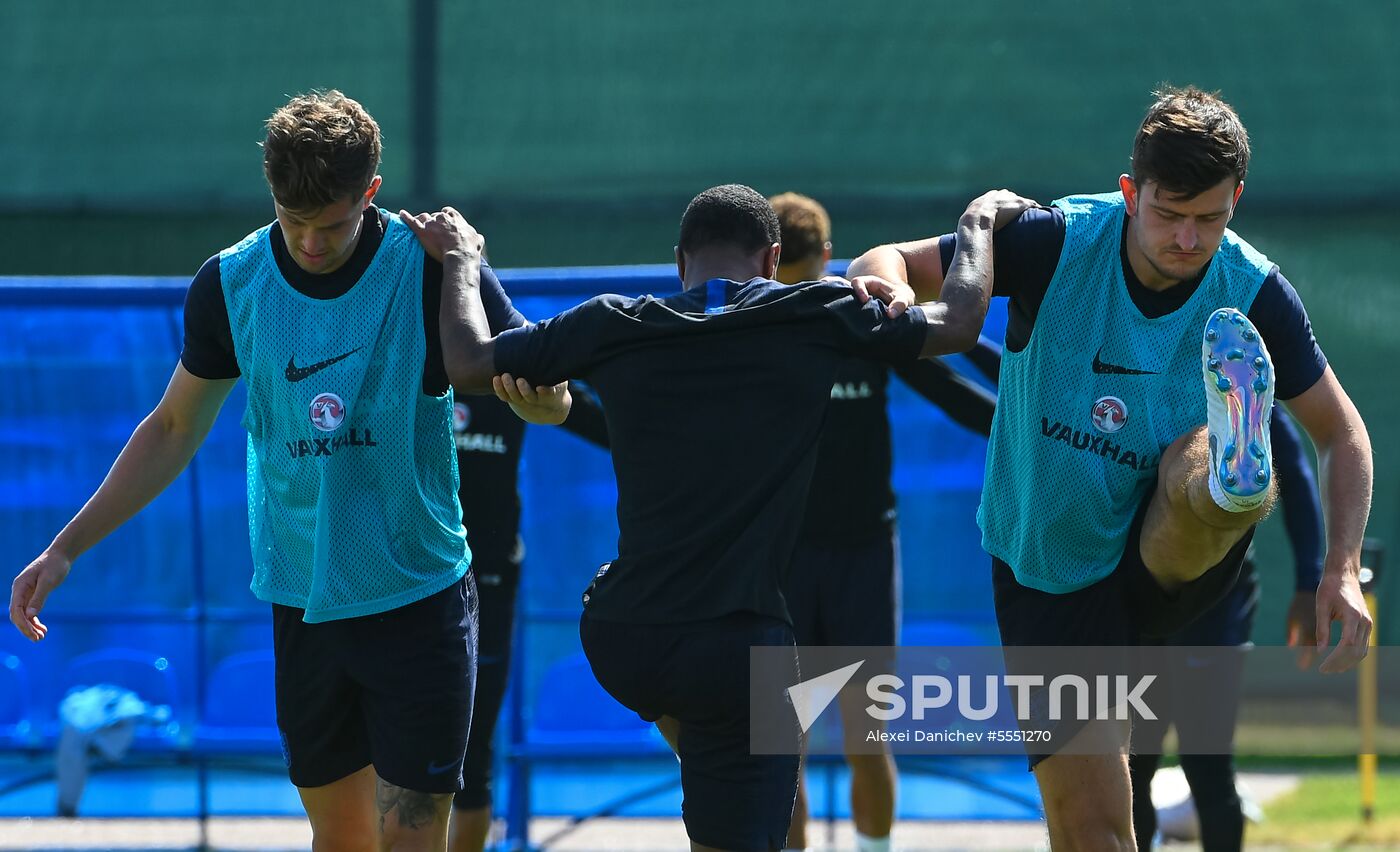 Russia World Cup England Training